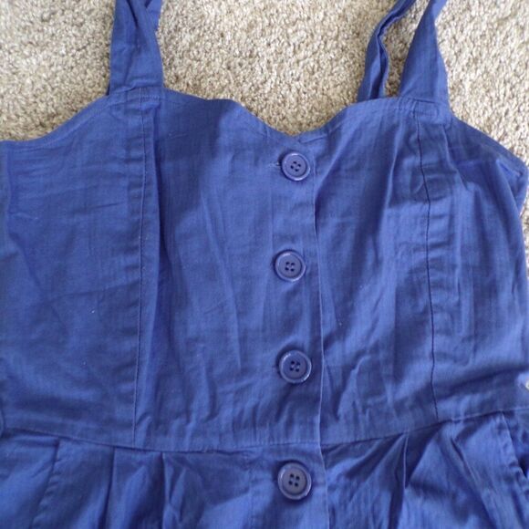 Princess highway cotton blue shirtdress 6 - Picture 4 of 10